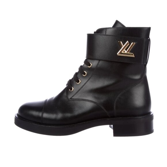 Louis Vuitton Wonderland Leather Logo Boots - Picture 1 of 4